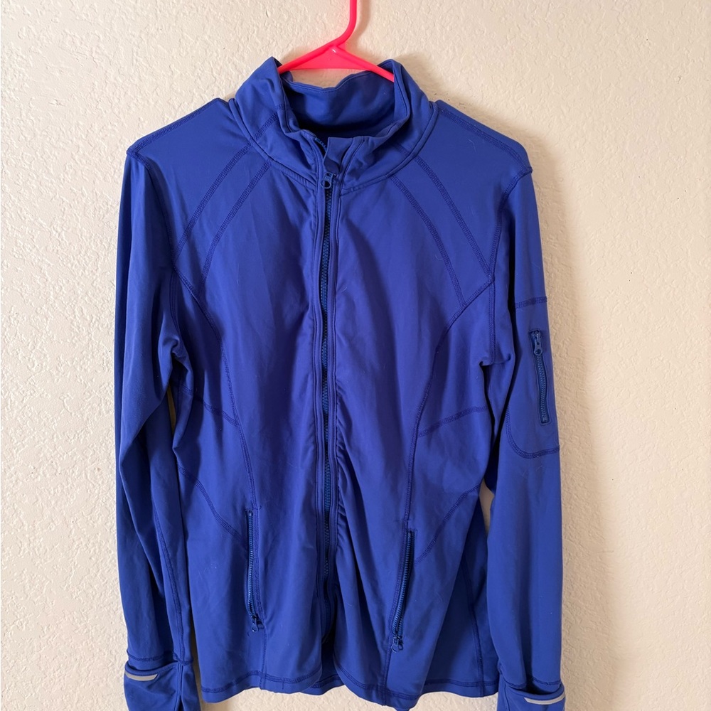 Kirkland Signature Women's Blue Athletic Jacket